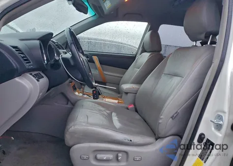 2008 Toyota Highlander Hybrid Limited из США, поврежденный, VIN JTEEW44A482005437